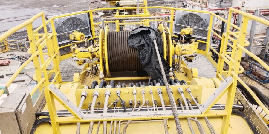 Knuckle Boom Crane 35T