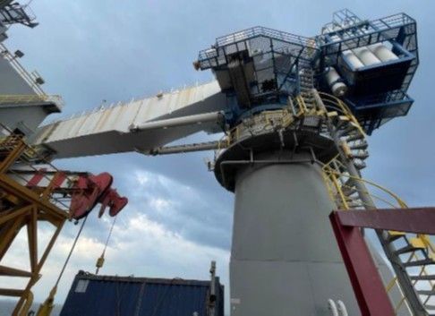 Knuckle Boom Crane 165T
