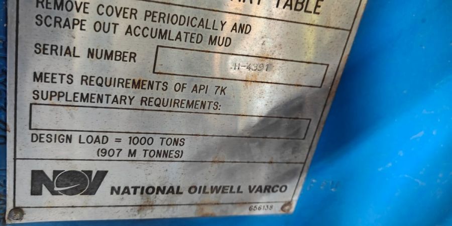 NOV D-495 Rotary Table