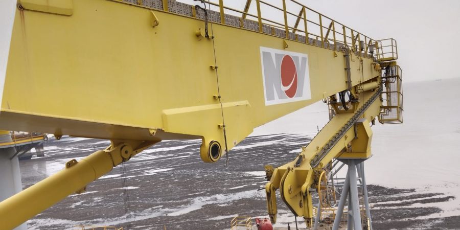Knuckle Boom Crane 35T