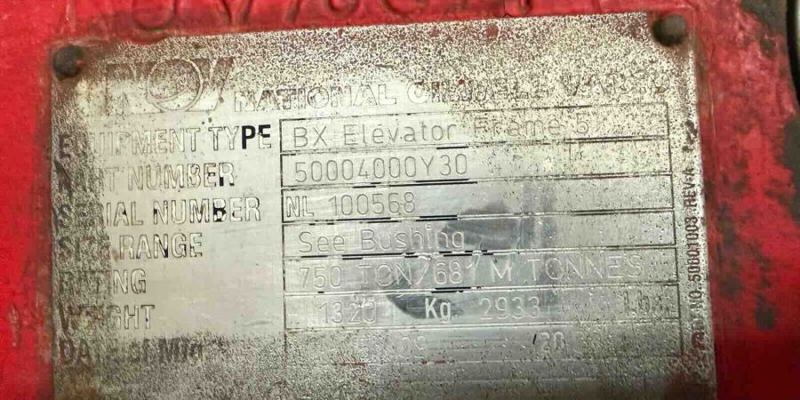 NOV BX5 Elevators
