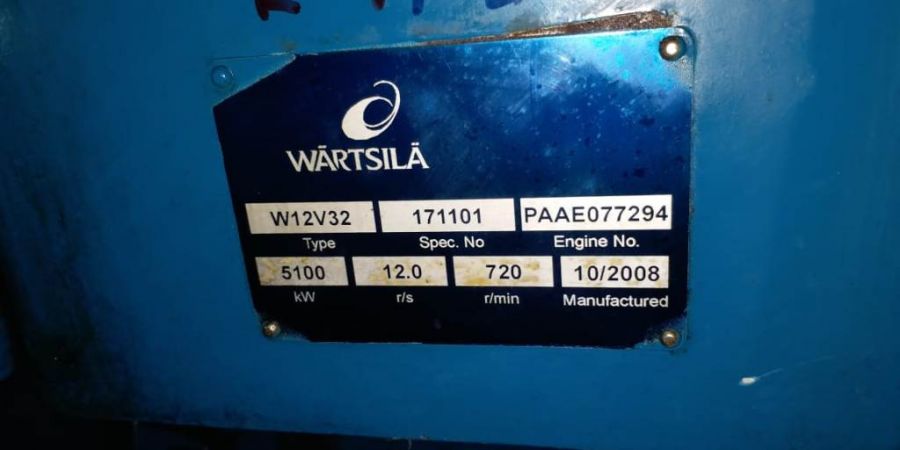 Wartsila W12V32 Generators