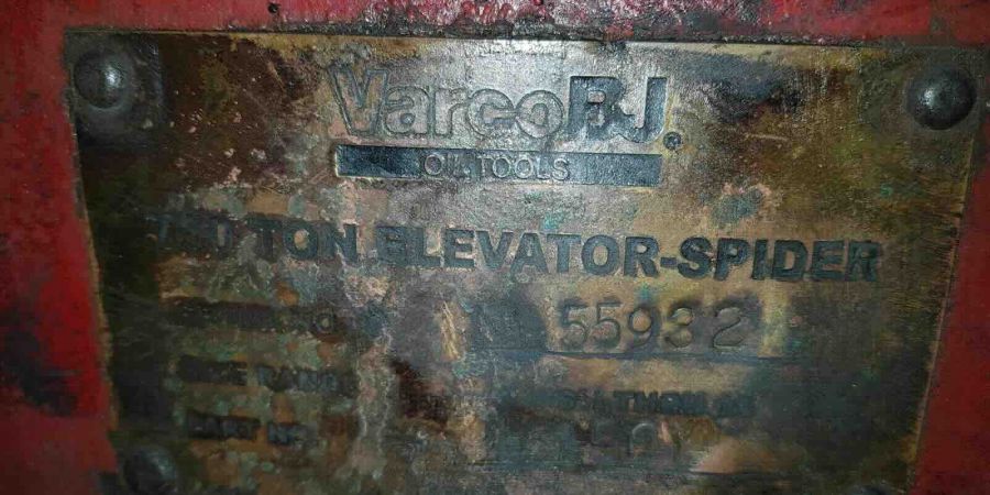Varco 14" SL 750-Ton Elevator/ Spider + Slip Assemblies