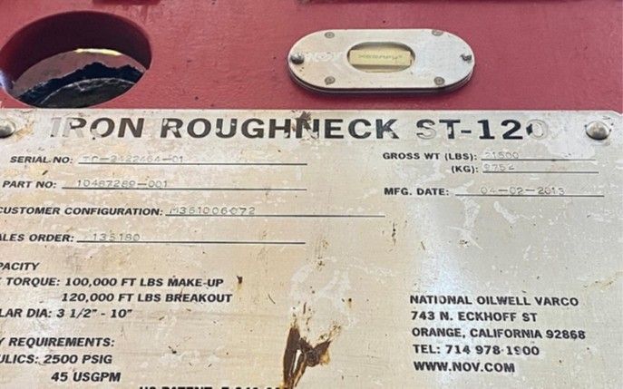 Iron Roughneck ST-120